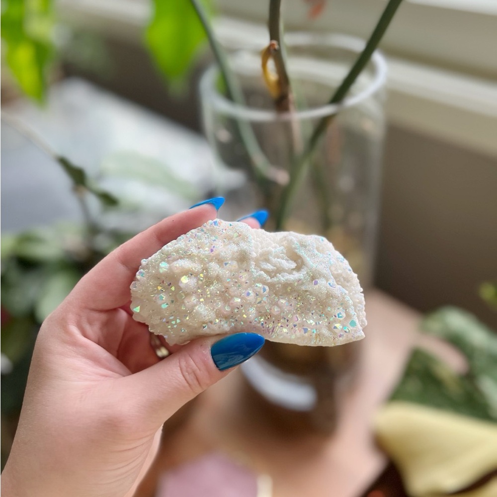 Aura Quartz Geode